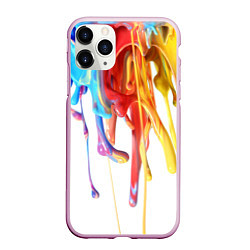 Чехол iPhone 11 Pro матовый Краска