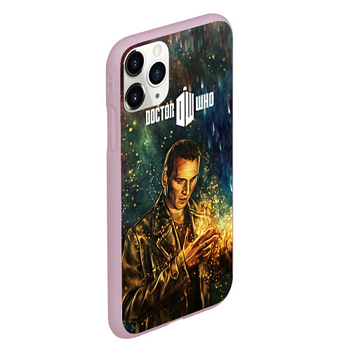 Чехол iPhone 11 Pro матовый Dr who art / 3D-Розовый – фото 2