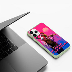 Чехол iPhone 11 Pro матовый My Year, my rules!, цвет: 3D-салатовый — фото 2