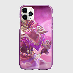 Чехол iPhone 11 Pro матовый Dazzle Magic, цвет: 3D-фиолетовый