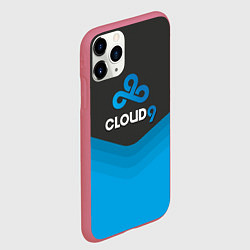 Чехол iPhone 11 Pro матовый Cloud 9 Uniform, цвет: 3D-малиновый — фото 2