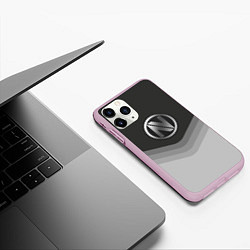 Чехол iPhone 11 Pro матовый EnVyUs Uniform, цвет: 3D-розовый — фото 2