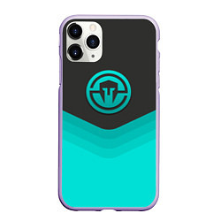 Чехол iPhone 11 Pro матовый Immortals Uniform, цвет: 3D-светло-сиреневый