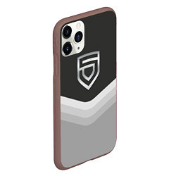 Чехол iPhone 11 Pro матовый Penta Uniform, цвет: 3D-коричневый — фото 2