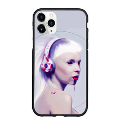 Чехол iPhone 11 Pro матовый Die Antwoord: Wild Eyes, цвет: 3D-черный
