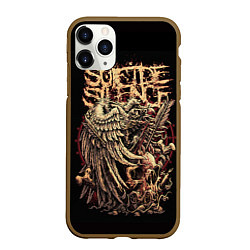 Чехол iPhone 11 Pro матовый Suicide Silence