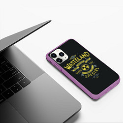 Чехол iPhone 11 Pro матовый Come to Wasteland, цвет: 3D-фиолетовый — фото 2
