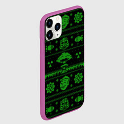Чехол iPhone 11 Pro матовый Ядерная зима, цвет: 3D-фиолетовый — фото 2