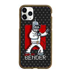 Чехол iPhone 11 Pro матовый Bender Presley