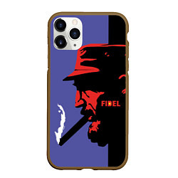 Чехол iPhone 11 Pro матовый Fidel