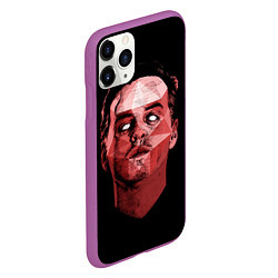 Чехол iPhone 11 Pro матовый Dark Moriarty, цвет: 3D-фиолетовый — фото 2
