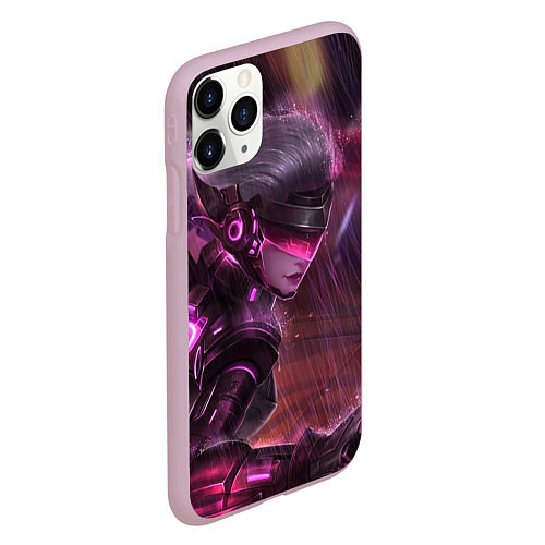 Чехол iPhone 11 Pro матовый Pink / 3D-Розовый – фото 2