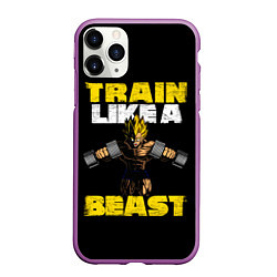 Чехол iPhone 11 Pro матовый Train Like a Beast