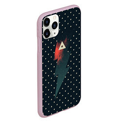 Чехол iPhone 11 Pro матовый Dark Force, цвет: 3D-розовый — фото 2