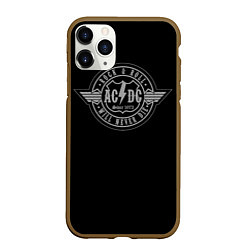 Чехол iPhone 11 Pro матовый AC/DC: Will never die