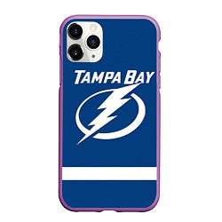 Чехол iPhone 11 Pro матовый Tampa Bay: Kucherov, цвет: 3D-фиолетовый