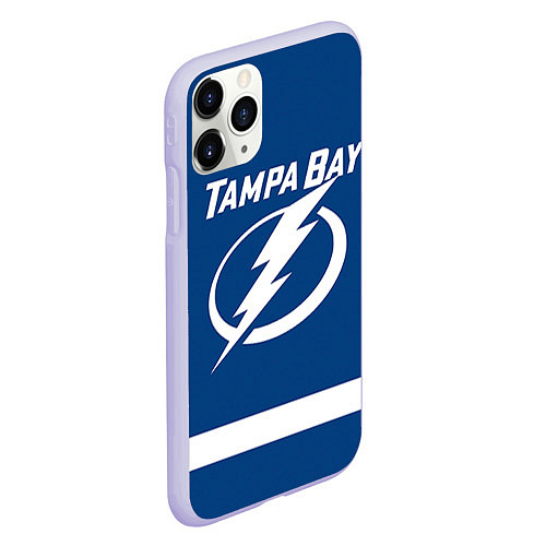 Чехол iPhone 11 Pro матовый Tampa Bay: Kucherov / 3D-Светло-сиреневый – фото 2