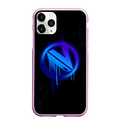 Чехол iPhone 11 Pro матовый EnVyUs: Black collection, цвет: 3D-розовый