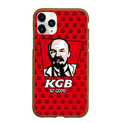 Чехол iPhone 11 Pro матовый KGB: So Good, цвет: 3D-коричневый