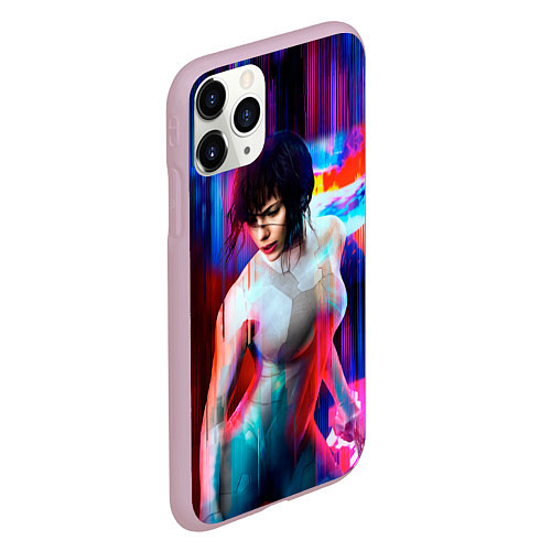 Чехол iPhone 11 Pro матовый Ghost In The Shell 13 / 3D-Розовый – фото 2