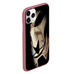 Чехол iPhone 11 Pro матовый League Of Legends jhin, цвет: 3D-малиновый — фото 2