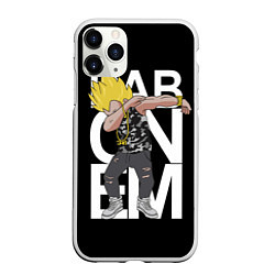 Чехол iPhone 11 Pro матовый Dab On Em Rap