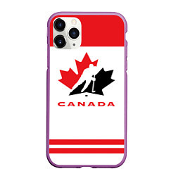 Чехол iPhone 11 Pro матовый Canada Team