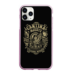 Чехол iPhone 11 Pro матовый Cantina Muente, цвет: 3D-розовый