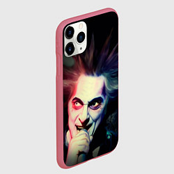 Чехол iPhone 11 Pro матовый Король и Шут, цвет: 3D-малиновый — фото 2