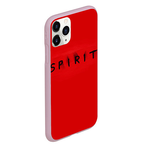 Чехол iPhone 11 Pro матовый DM: Red Spirit / 3D-Розовый – фото 2