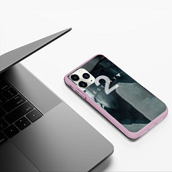 Чехол iPhone 11 Pro матовый Destiny 2, цвет: 3D-розовый — фото 2