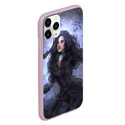 Чехол iPhone 11 Pro матовый Йеннифер, цвет: 3D-розовый — фото 2