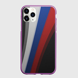 Чехол iPhone 11 Pro матовый Sport Russia, цвет: 3D-фиолетовый
