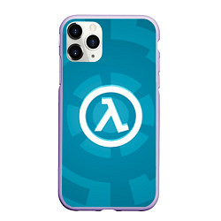 Чехол iPhone 11 Pro матовый Half-Life: Blue Focus, цвет: 3D-светло-сиреневый