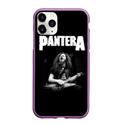 Чехол iPhone 11 Pro матовый Pantera, цвет: 3D-фиолетовый