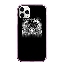 Чехол iPhone 11 Pro матовый Dethklok: Demons, цвет: 3D-розовый