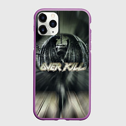 Чехол iPhone 11 Pro матовый Overkill: Death Angel, цвет: 3D-фиолетовый