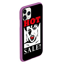 Чехол iPhone 11 Pro матовый Hot Sale, цвет: 3D-фиолетовый — фото 2