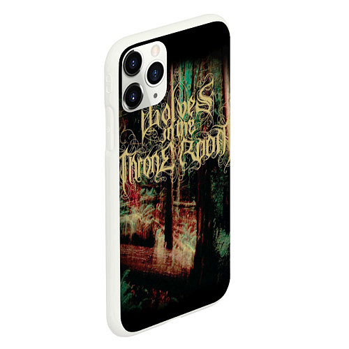 Чехол iPhone 11 Pro матовый Wolves in the Throne Room / 3D-Белый – фото 2