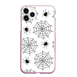 Чехол iPhone 11 Pro матовый Паутинка