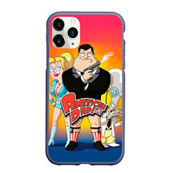 Чехол iPhone 11 Pro матовый American Dad