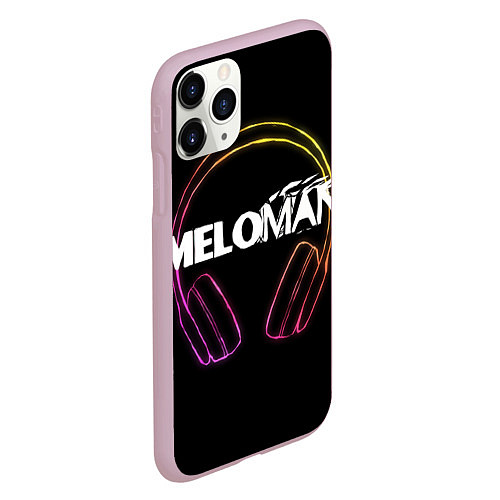 Чехол iPhone 11 Pro матовый Meloman / 3D-Розовый – фото 2