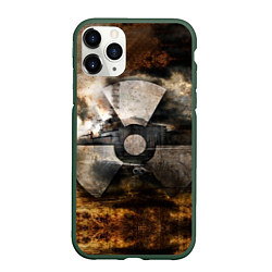 Чехол iPhone 11 Pro матовый STALKER: Nuclear