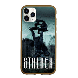 Чехол iPhone 11 Pro матовый STALKER: Pripyat, цвет: 3D-коричневый