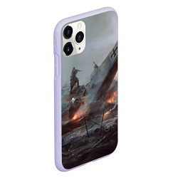 Чехол iPhone 11 Pro матовый Battlefield: Plan A, цвет: 3D-светло-сиреневый — фото 2