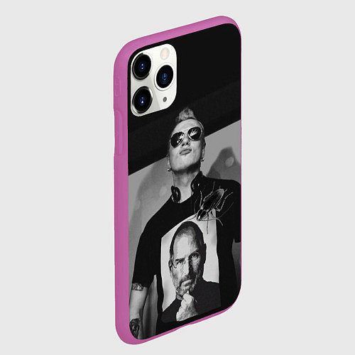 Чехол iPhone 11 Pro матовый Тараканы / 3D-Фиолетовый – фото 2