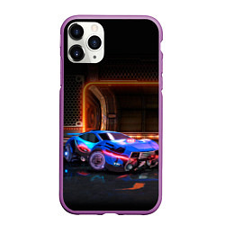 Чехол iPhone 11 Pro матовый Rocket League