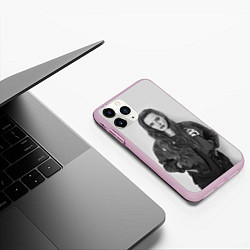 Чехол iPhone 11 Pro матовый Katherine Mono, цвет: 3D-розовый — фото 2