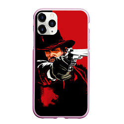 Чехол iPhone 11 Pro матовый Red Dead Redemption