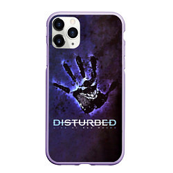 Чехол iPhone 11 Pro матовый Disturbed: Live at red rocks, цвет: 3D-светло-сиреневый